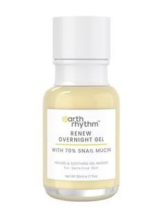 Восстанавливающий ночной гель для лица Earth Rhythm Renew Overnight Gel c муцином улитки