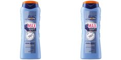 Витэкс Гель-душ For Men Max Sport, для мытья волос и тела, для мужчин, 400 мл, 2 шт. Vitex