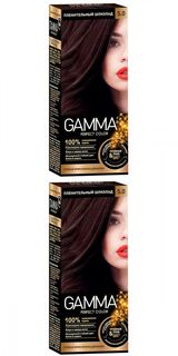 Краска для волос Gamma Perfect Color, тон 5.0, Пленительный шоколад, 2 шт.