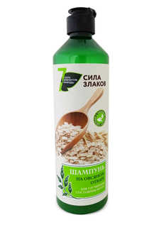 Шампунь На овсяном отваре для улучшения состояния волос Сила 7 элементов природы 500 мл Sanata Cosmetics