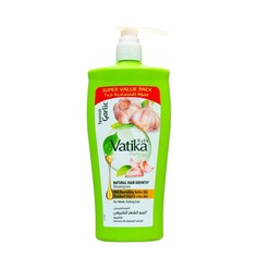 Dabur Шампунь для волос Dabur VATIKA GARLIC - Для ломких и выпадающих волос с дозатором,