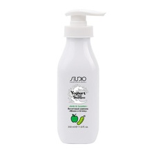 Шампунь Kapous Studio Professional Yoghurt йогуртовый Яблоко и огурец 350 мл