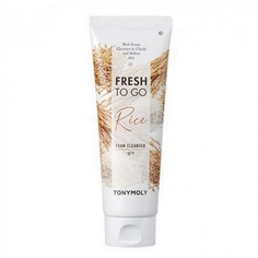 Пенка для умывания Tony Moly Fresh To Go Rice Foam Cleanser с экстрактом риса, 170 мл