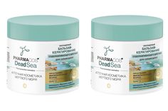 Обогащенный бальзам-кератирование для сияния волос ВИТЭКС PHARMACOS DEAD SEA 400мл 2 шт Vitex