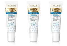 Бальзам для губ Eveline Juicy Kisses Coconut Cocktail, 12 мл, 3 шт