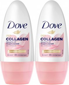 Дезодорант роликовый Dove PRO-Collagen, 50 мл, 2 шт.