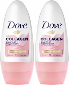 Дезодорант роликовый Dove PRO-Collagen, 50 мл, 2 шт.