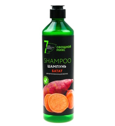 Шампунь Батат для витаминизации волос Сила 7 элементов природы 500 мл Sanata Cosmetics