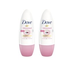 Дезодорант роликовый Dove Невидимый Нежность лепестков, 50 мл, 2 шт.