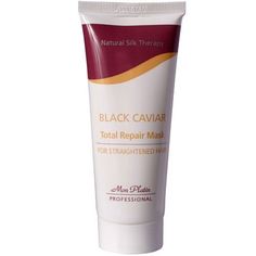 Маска для волос Mon Platin Black Caviar Total Repair Mask for Straightened Hair 100 мл