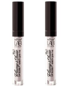 Блеск для губ Белита Lав colour Plump&Shine, 321,Clear Crystal, 2,6 мл, 2 шт