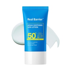 Ламеллярный солнцезащитный лосьон с охлаждающим действием Real Barrier SPF 50 PA ++++