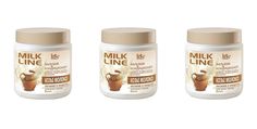 Кондиционер-ополаскиватель Iris, Exclusive milk line, Козье молоко, банка, 500 мл, 3 шт