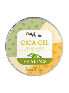Гель для лица и тела Earth Rhythm Healing Cica Gel с центеллой