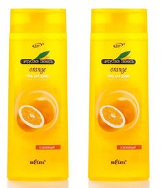Белита Цитрусовая свежесть Гель для душа Апельсин, 400 мл, 2шт