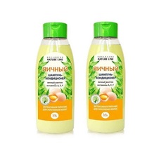Шампунь-кондиционер IRIS EXCLUSIVE NATURE LINE, ЯИЧНЫЙ, флакон, 500мл, 2шт.