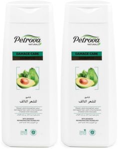 Шампунь Petrova Naturals Восстановление и уход, 400 мл, 2шт