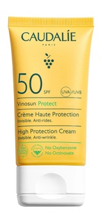 Солнцезащитный крем Caudalie Vinosun High Protection Cream для лица SPF 50 50 мл