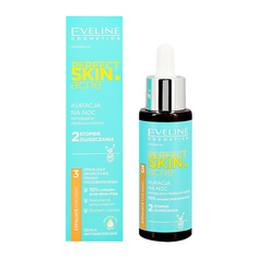 Сыворотка для лица Eveline PERFECT SKIN ACNE ночная с 10% комплексом кислот 30 мл