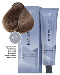 Краска для волос Revlon Professional Revlonissimo Colorsmetique Color & Care, 8.01