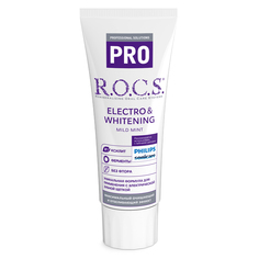 Зубная паста R.O.C.S. Pro Electro&Whitening Mild Mint 74 г