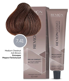 Краска для волос Revlon Professional Revlonissimo Colorsmetique Color & Care, 7.41