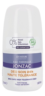 Шариковый дезодорант Eau Thermale Jonzac 24 часа Nutritive Deo Soin Haute Tolerance 50мл