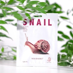 Маска тканевая для лица Snail 2 шт No Brand