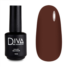 Гель-лак для ногтей Diva Nail Technology плотный светлый насыщенный зеленый 15 мл