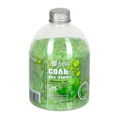 БАННЫЕ ШТУЧКИ 32431 соль для ванн Мятный чай 500г