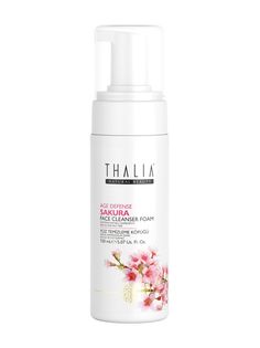 Антивозрастная пенка Thalia Natural Beauty Age Defense Sakura Face Cleansing Foam