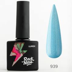 Гель-лак RockNail Lurex 939 Electric Blue Lemonade