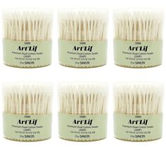 Палочки ватные The Saem ArtLif premium dual cotton swabs, 200 шт, 6 уп