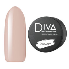 Гель для наращивания ногтей Diva Nail Technology камуфляжный нежный бежевый 30 г