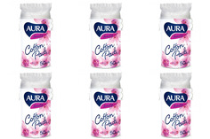 Ватные диски Aura Beauty 50шт, 6 уп.