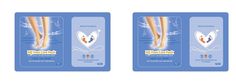 Маска для ног Mijin Foot Care Pack, с гиалуроновой кислотой, 22 г, 2 шт