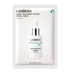 Маска тканевая против акне и прыщей25 гр Lanbena