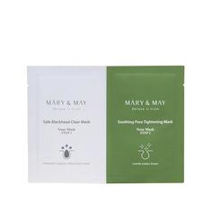 Маска для носа от черных точек Mary&May, 3 шт