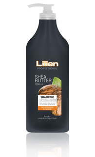 Шампунь Lilien Shea Butter для сухих волос, с маслом ши, 1 л