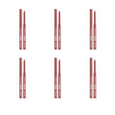 Карандаш для губ Belor Design механический Automatic Soft Тон 202 Латте 6 штук