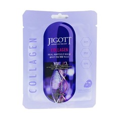 Ампульная маска для лица Jigott Ampoule Mask, с коллагеном