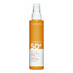 Солнцезащитное молочко-спрей для тела Clarins Lait-en-Spray Solaire Corps SPF50+, 150 мл