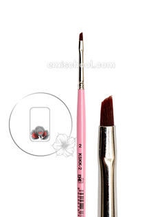 Кисть Скошенный квадрат для китайской росписи №2 EMI