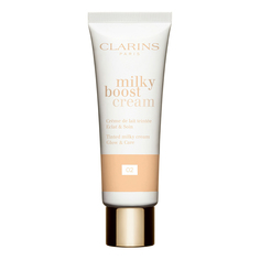 Тональный крем для лица Clarins Milky Boost Cream Glow&Care 02, 45 мл