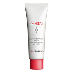 Крем-гель Clarins Re-Boost Healthy Glow Tinted Gel-Cream для улучшения цвета лица, 50 мл