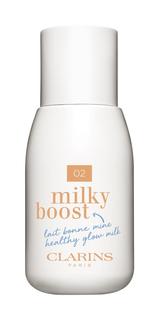 Оттеночный флюид Clarins Milkshake Milky Boost 02 milky nude, 50 мл