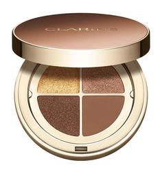 Тени для век Clarins Ombre 4 Couleurs 4 Brown Sugar Gradation, 5 г