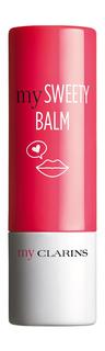 Бальзам My Clarins My Sweety Balm усиливающий цвет губ, 3,5 г