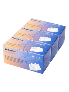Набор салфетка маникюрная для искусственных покрытий, 240 шт. 3 уп. White Line