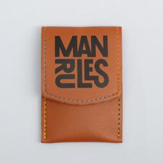 Маникюрный набор «Man rules», 4 предмета No Brand